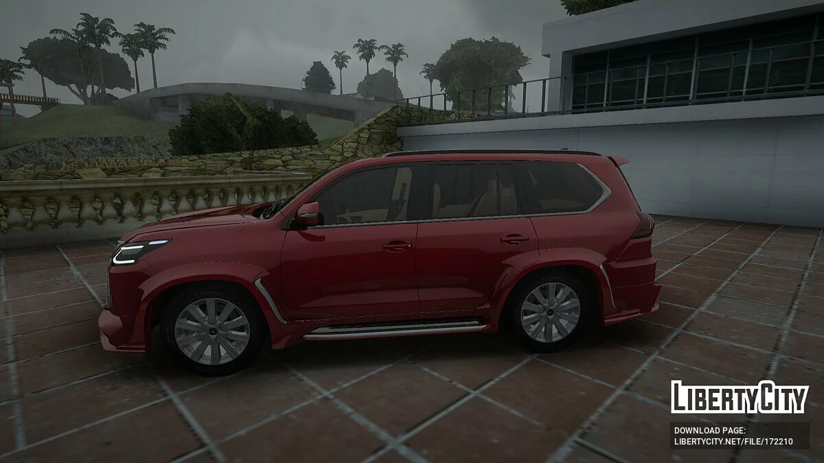 Lexus LX570 / GTA San Andreas