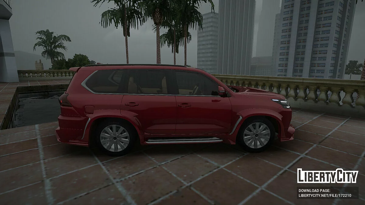 Lexus LX570 / GTA San Andreas