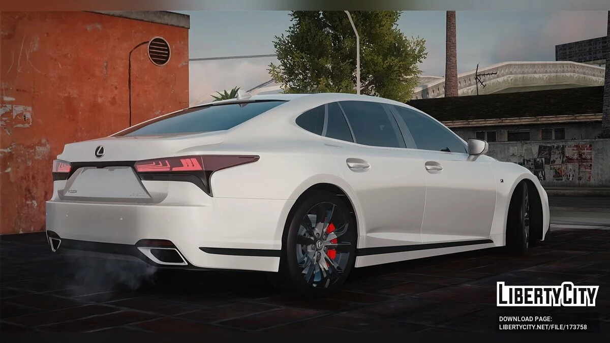 لكزس LS500h F-Sport 2021 / جي تي إيه سان أندرياس
