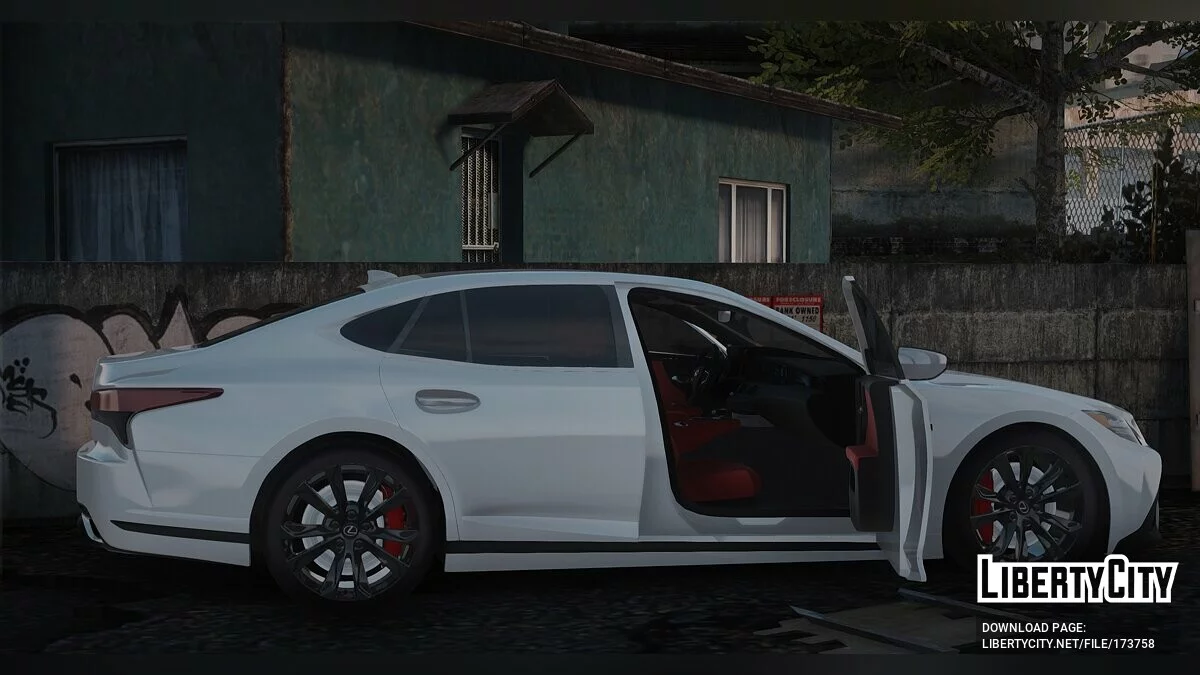 لكزس LS500h F-Sport 2021 / جي تي إيه سان أندرياس