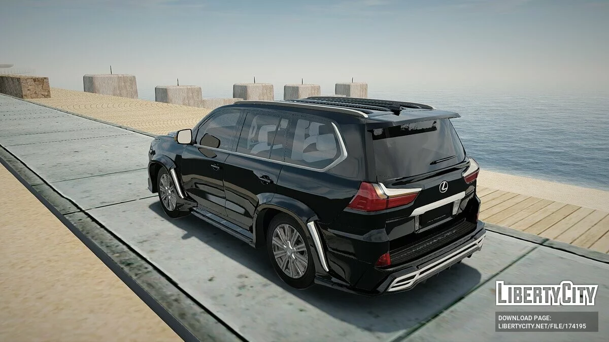 Lexus LX570 / GTA San Andreas