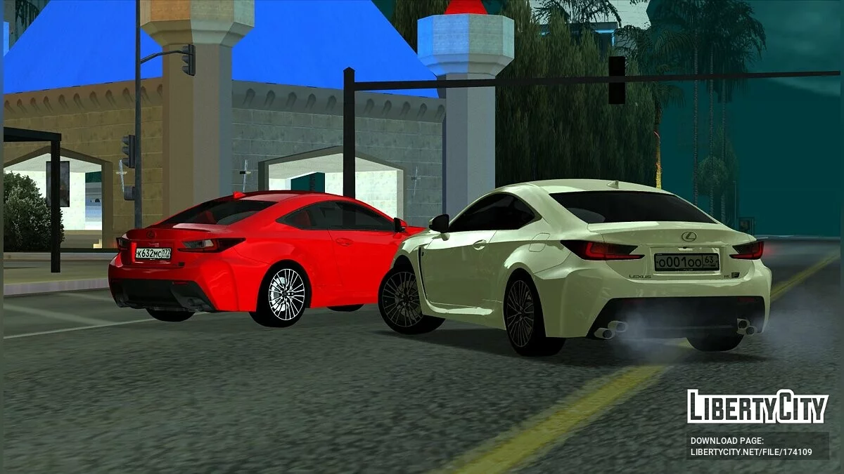 Lexus RC-F Coupe / GTA San Andreas