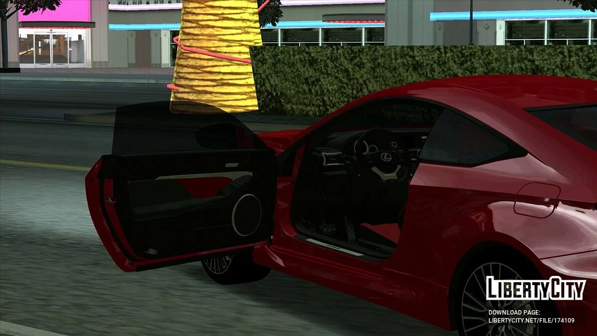 Lexus RC-F Coupe / GTA San Andreas