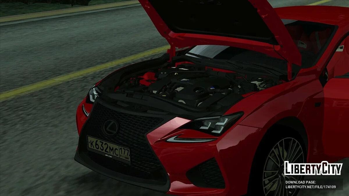 Lexus RC-F Coupe / GTA San Andreas