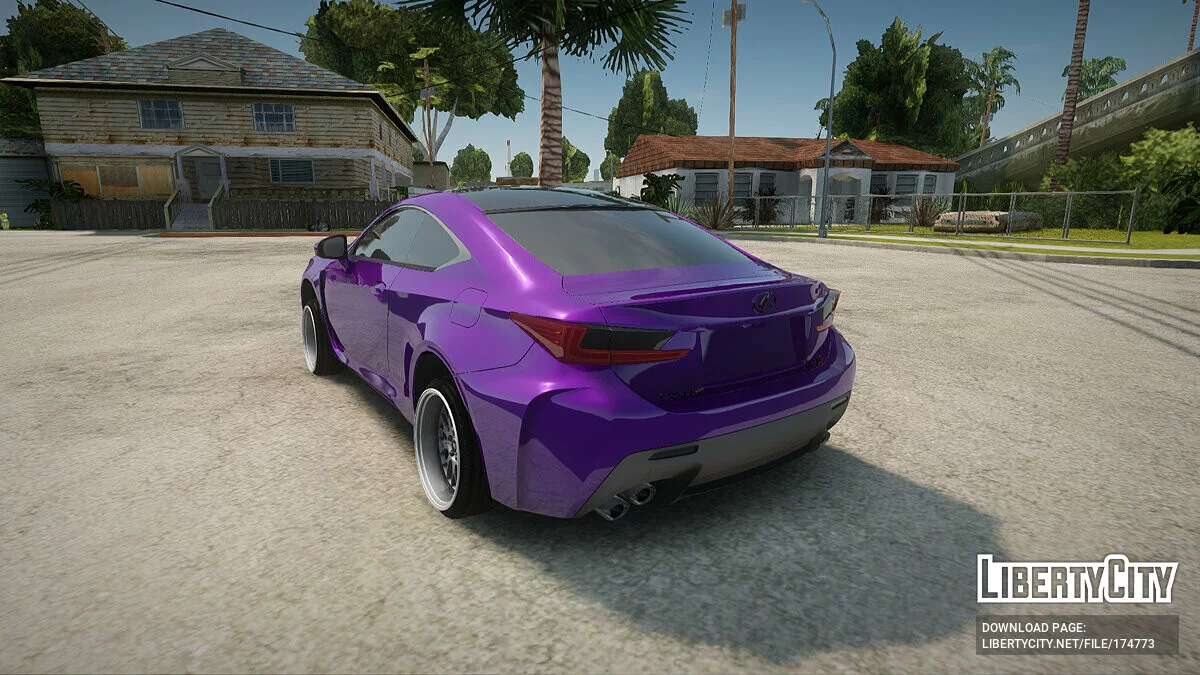 Lexus RC-F Stance / GTA San Andreas