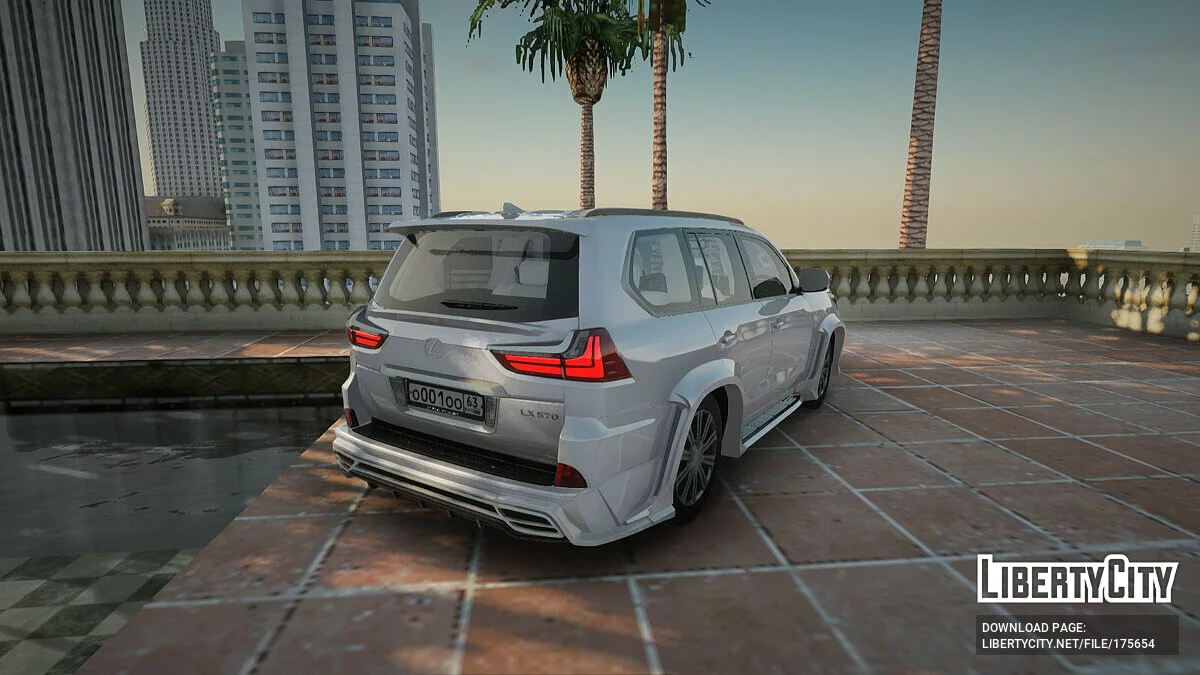 Lexus LX 570 / GTA San Andreas