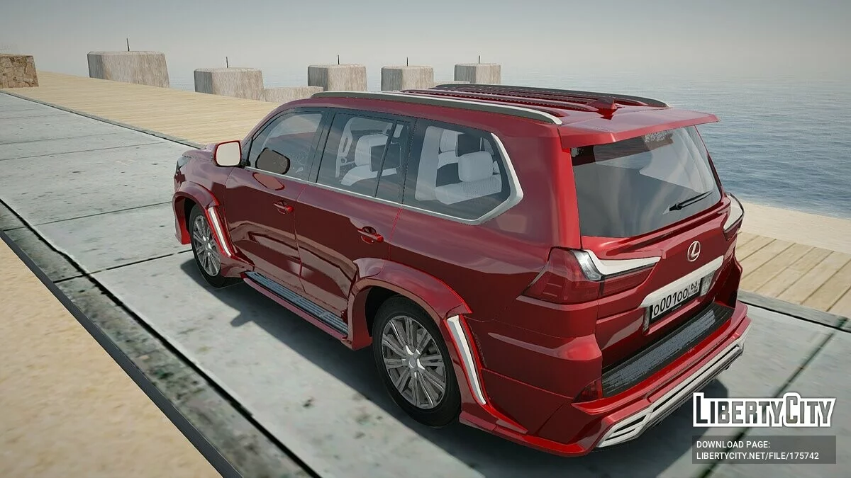 Lexus LX570 / GTA San Andreas