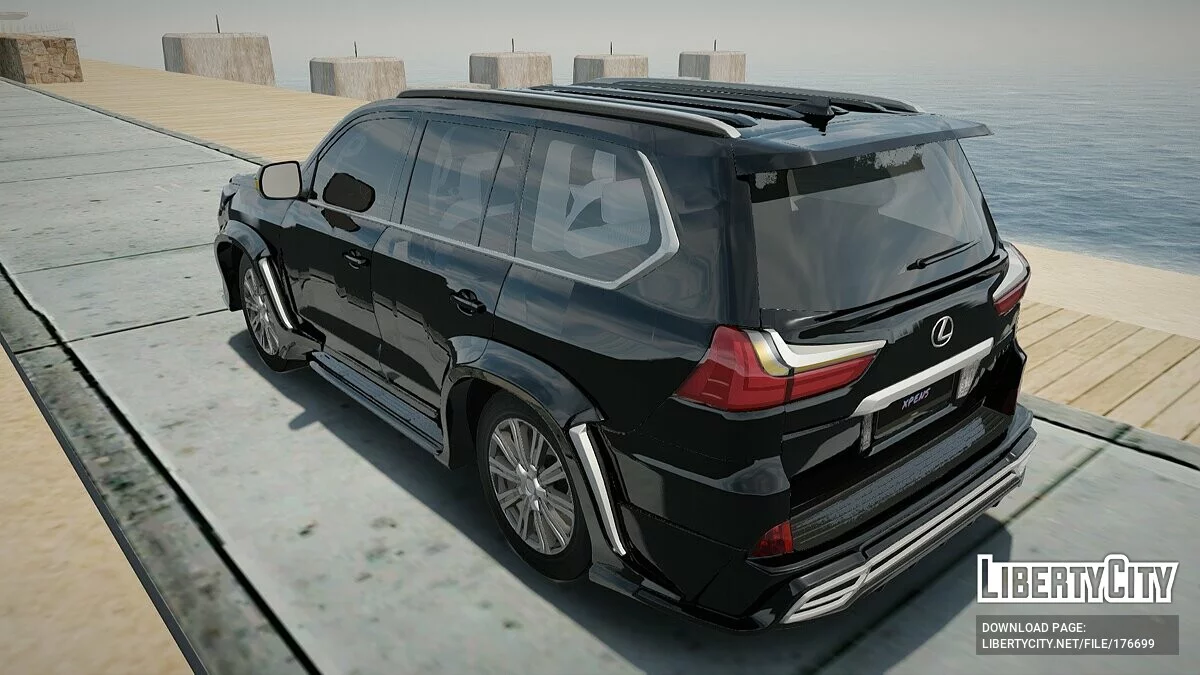 Lexus LX570 / GTA San Andreas