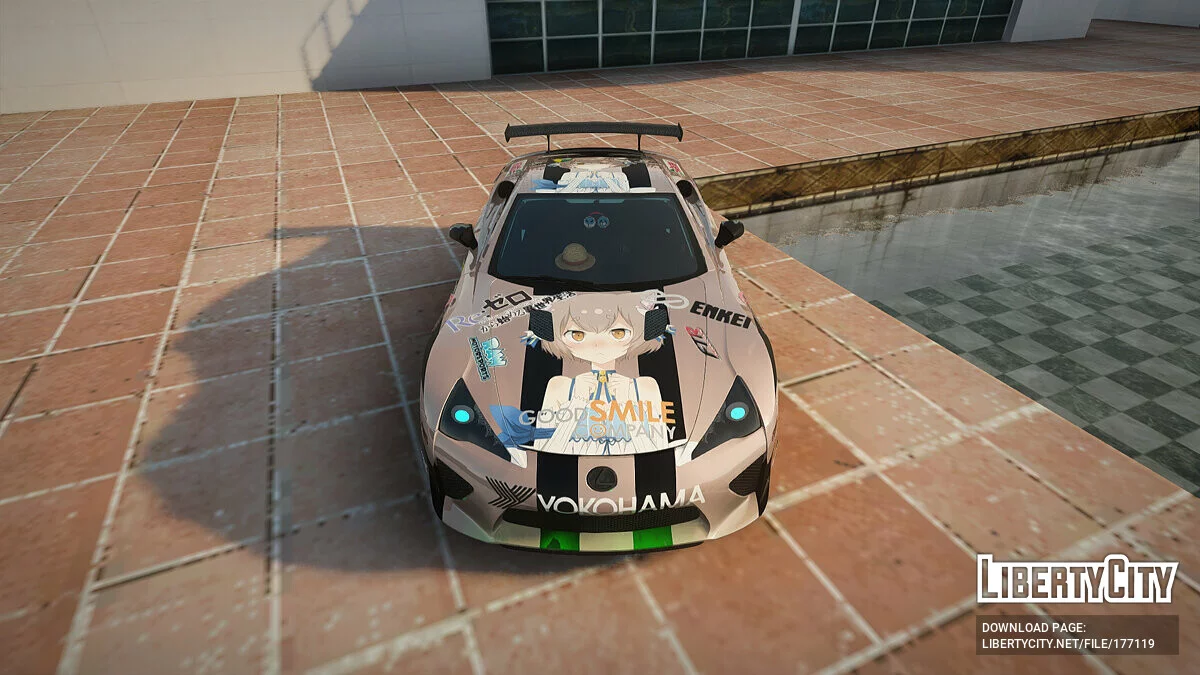 لكزس LFA Felix The Brown of ReZero / جي تي إيه سان أندرياس