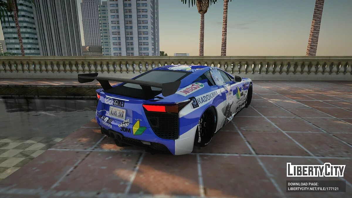 Lexus LFA Rem The Blue of ReZero / GTA San Andreas