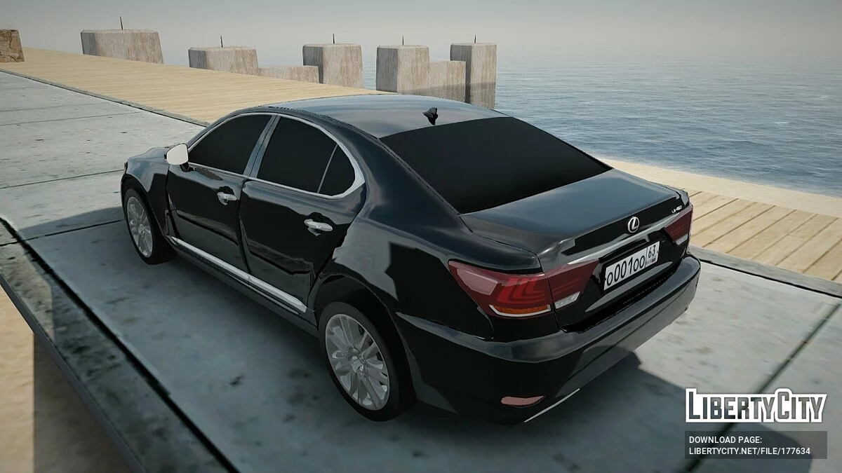 Lexus LS460 / GTA San Andreas