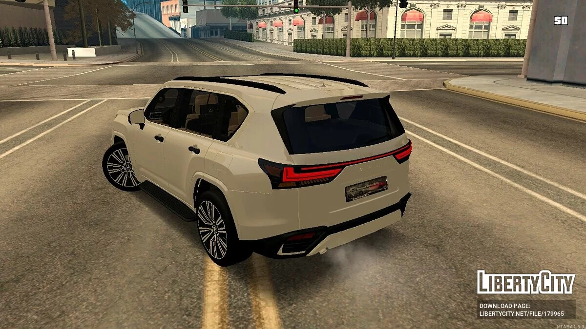 Lexus LX600 2022 / GTA San Andreas