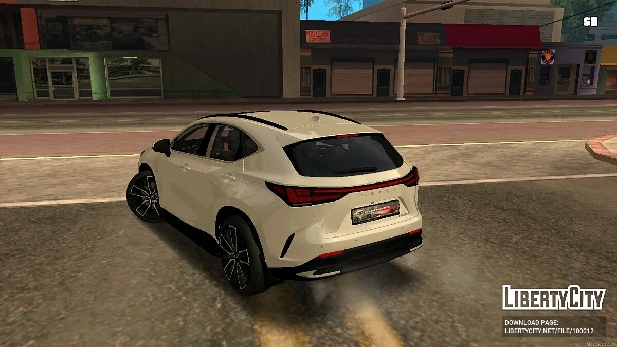 Lexus NX260 2022 + CCD / GTA San Andreas