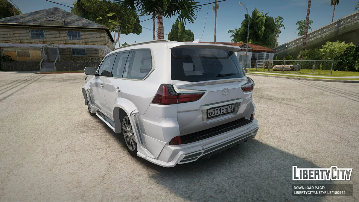Lexus LX 570 / GTA San Andreas
