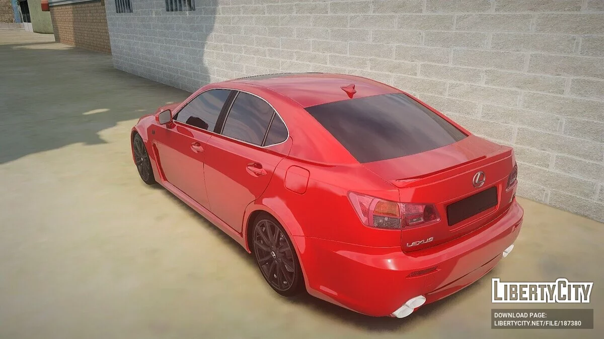 Lexus IS F / GTA San Andreas