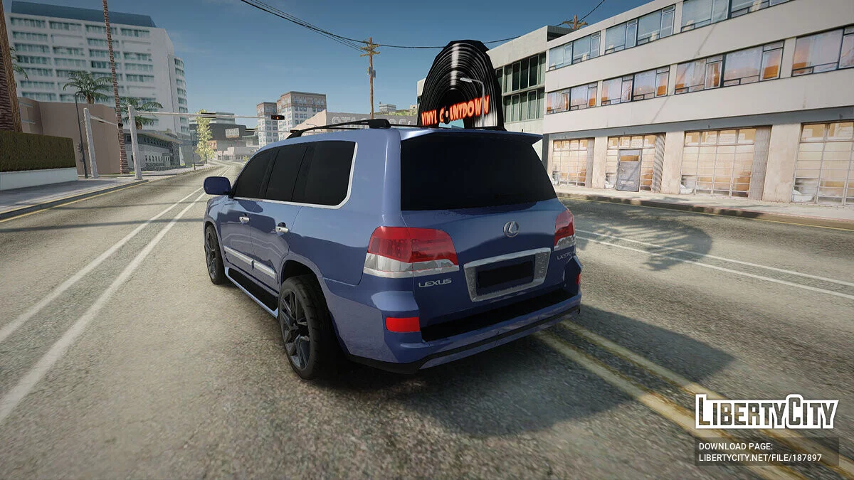 Lexus LX 570 / GTA San Andreas