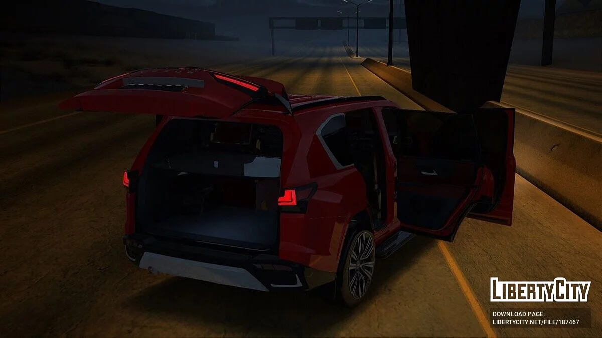 Lexus LX 600 / GTA San Andreas