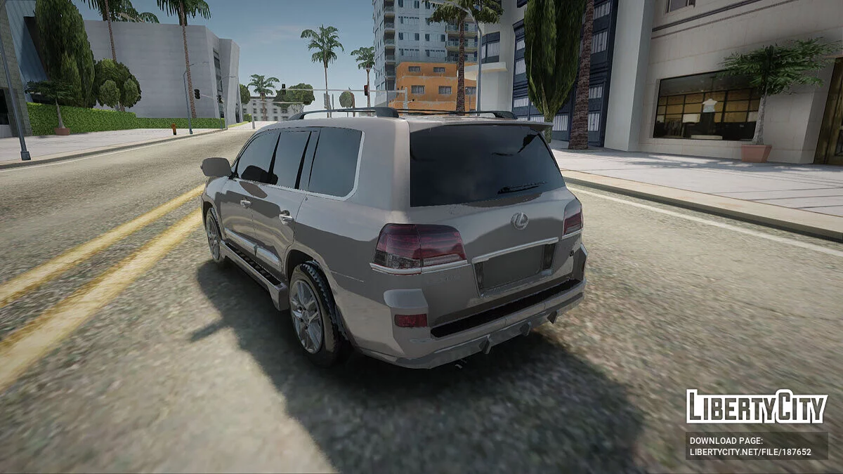 Lexus LX570 INVADER / GTA San Andreas