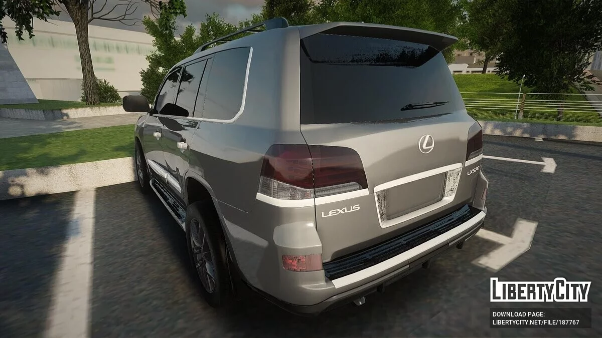 Lexus LX570 / GTA San Andreas