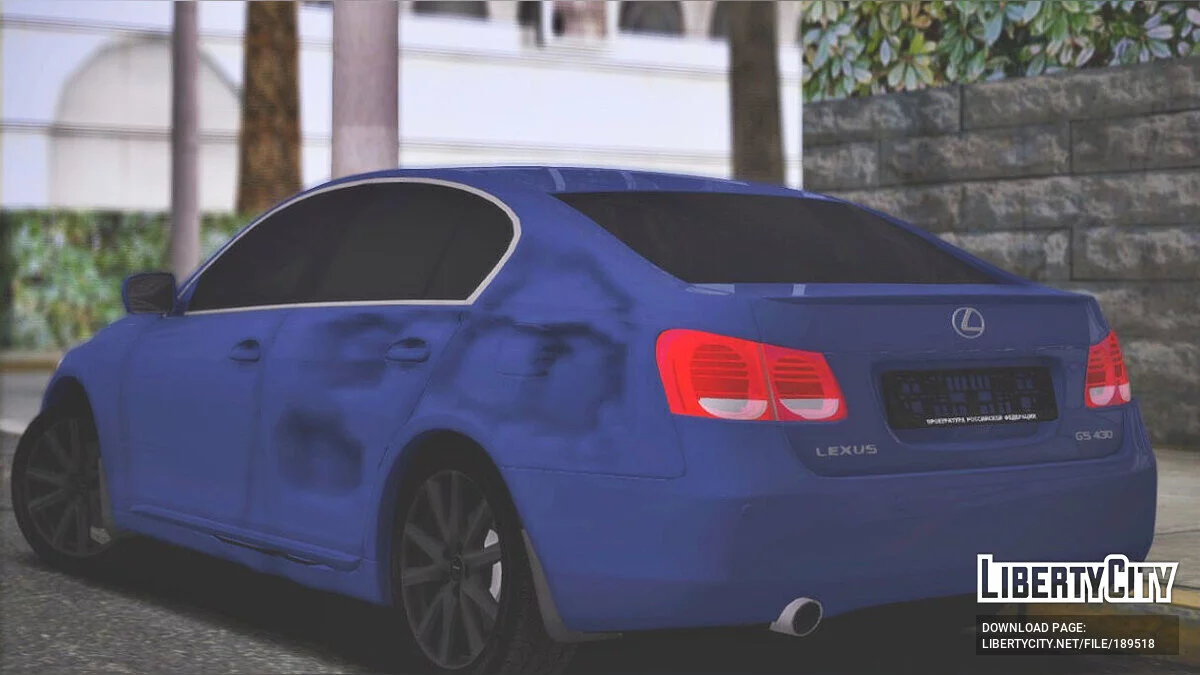 Lexus GS350 / GTA San Andreas