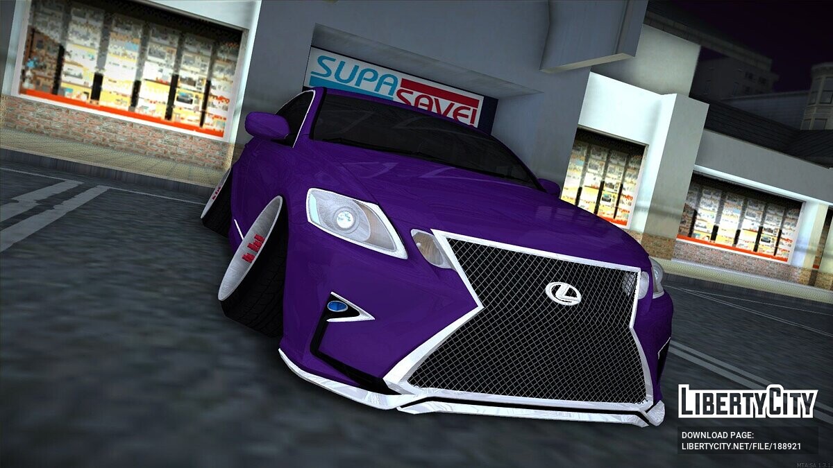 Скачать Lexus GS450h Для GTA San Andreas