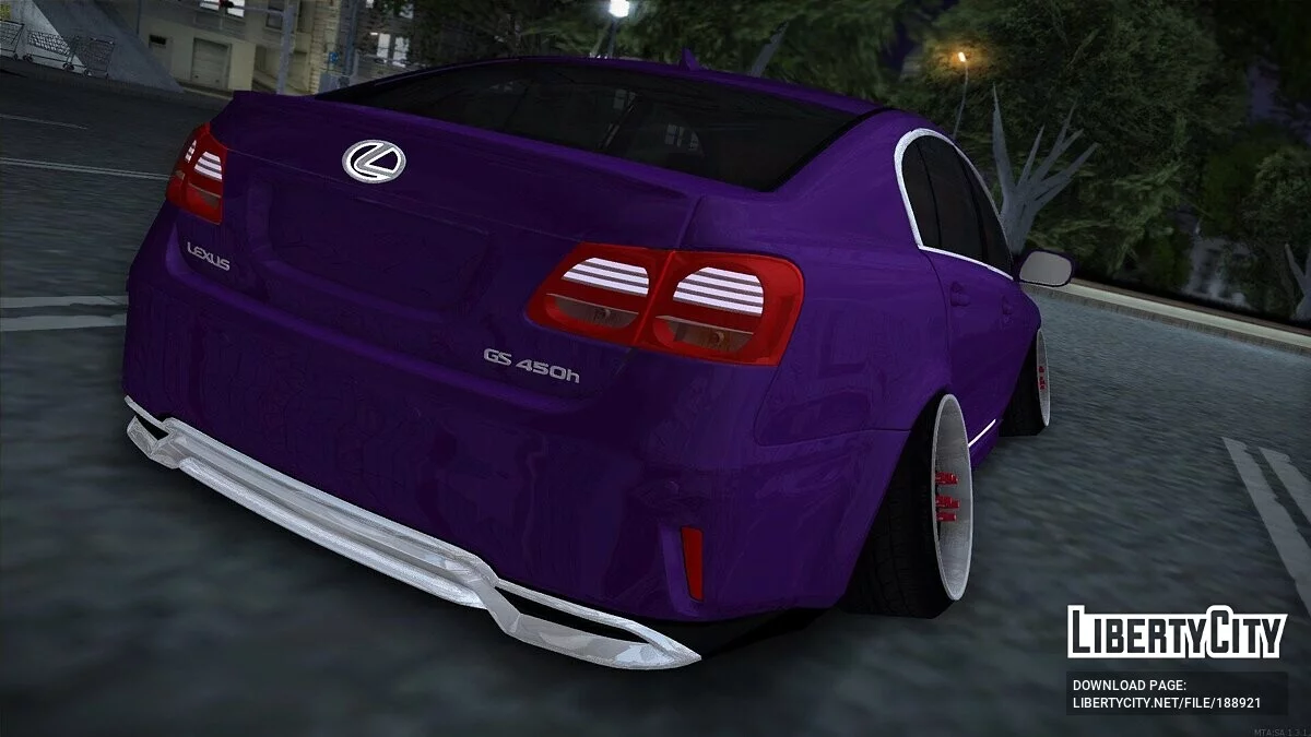 Lexus GS450h / GTA San Andreas