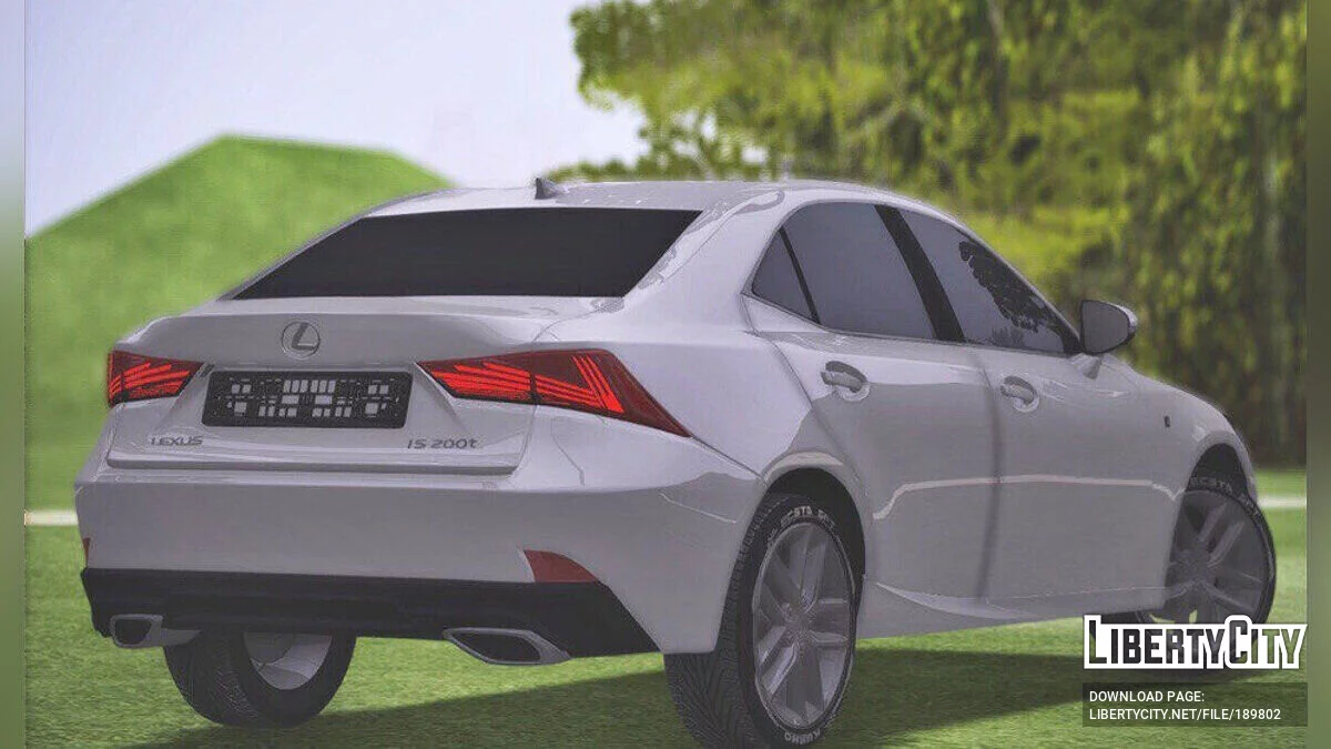 Lexus IS-F 2017 / GTA San Andreas