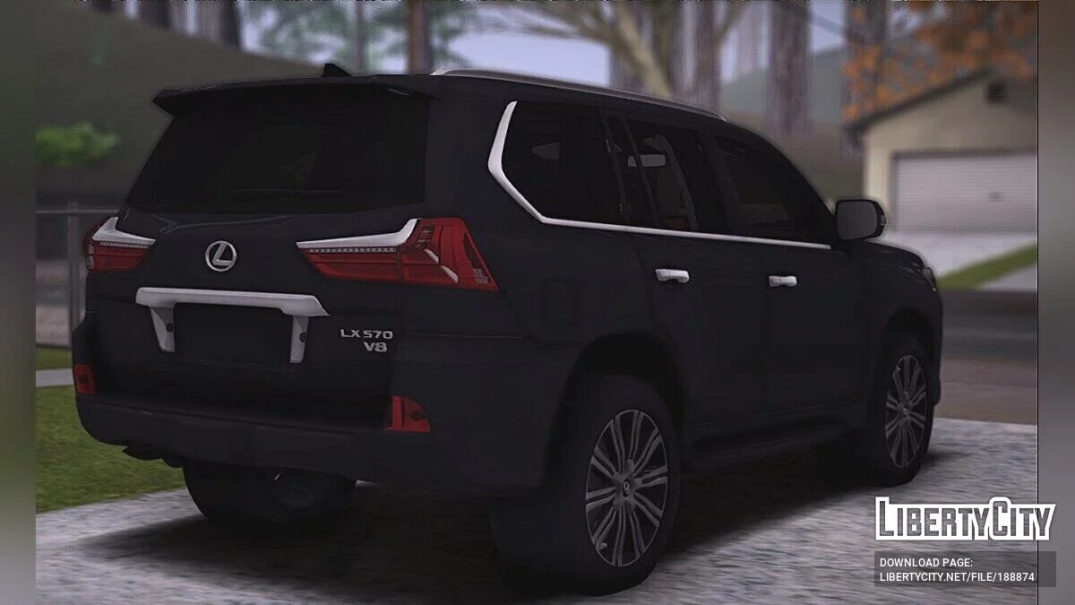 Lexus LX570 2016 / GTA San Andreas