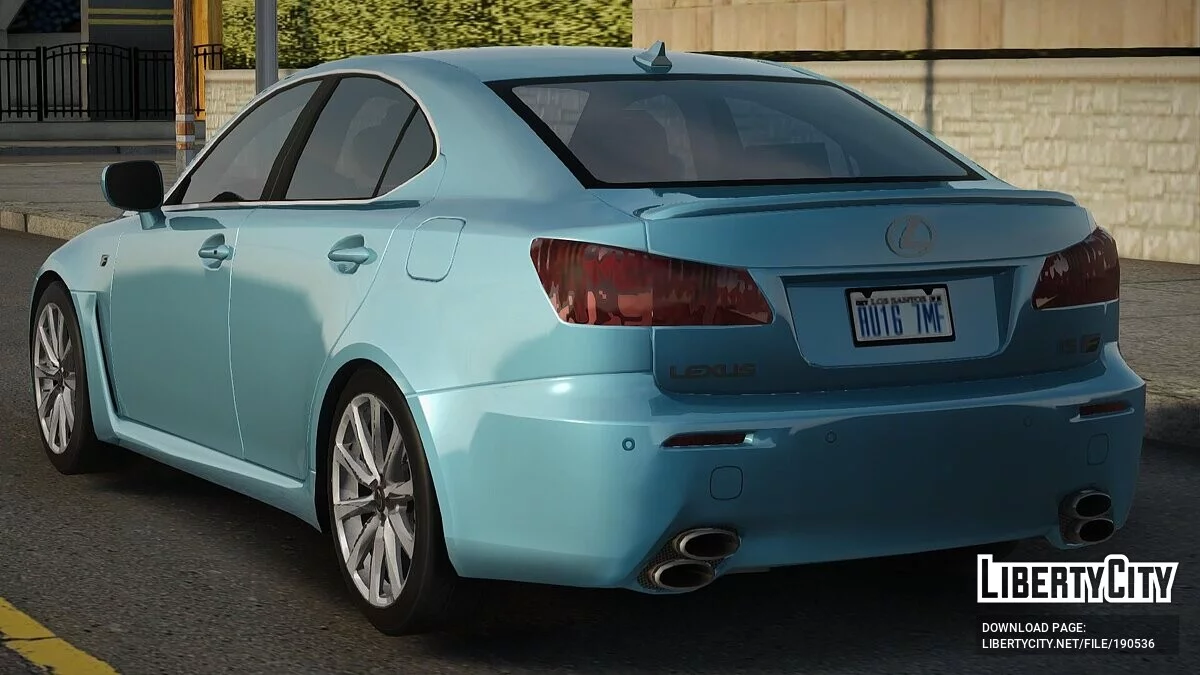 2009 Lexus IS-F (USE20) v1.0 / GTA San Andreas