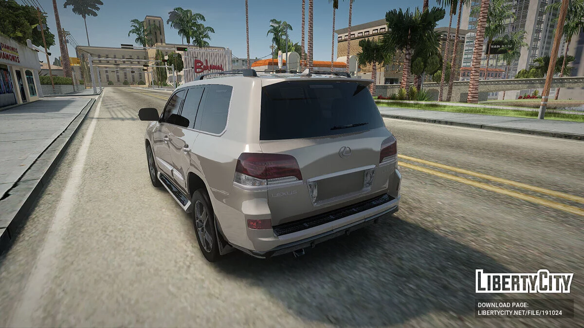 لكزس Lx570 F-sport Design / جي تي إيه سان أندرياس