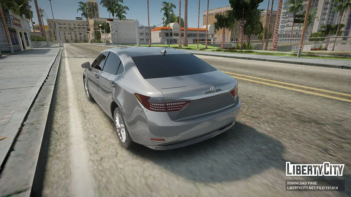 Lexus ES 2017 / GTA San Andreas