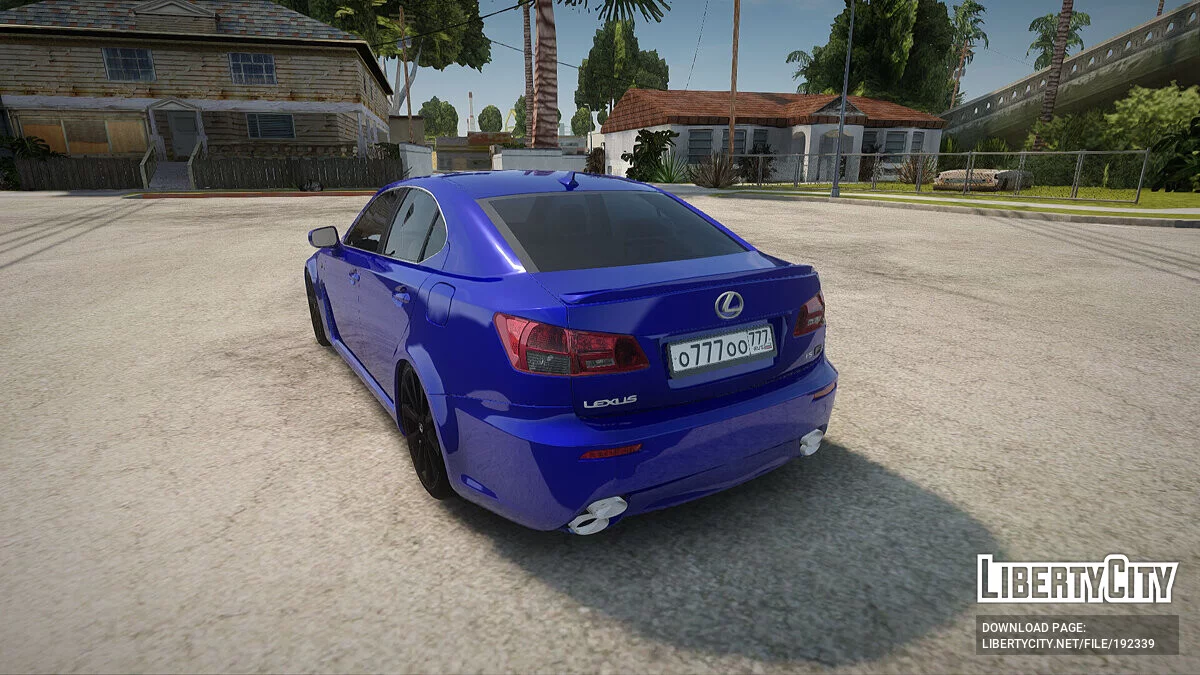 Lexus IS F / GTA San Andreas