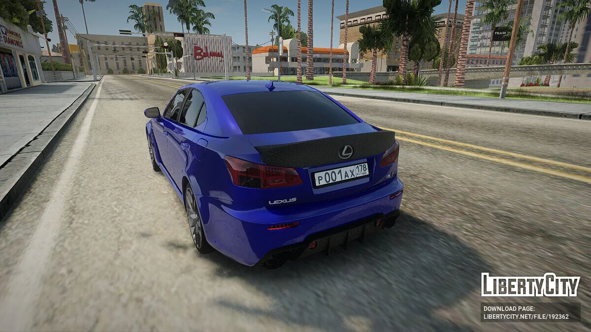Lexus IS F / GTA San Andreas