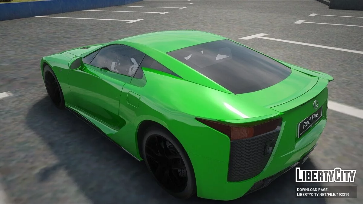 Lexus LFA / GTA San Andreas