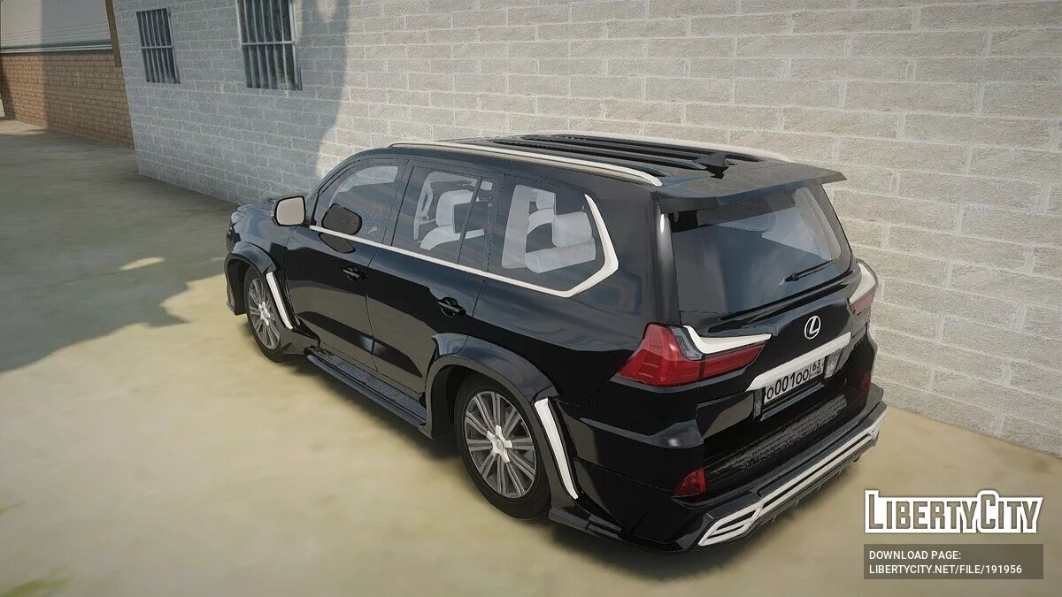 Lexus LX 570 / GTA San Andreas