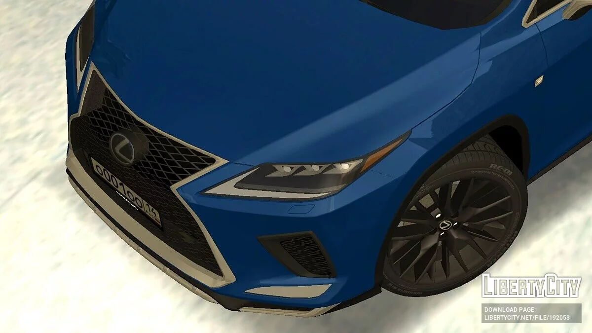 Lexus RX350 + CCD / GTA San Andreas
