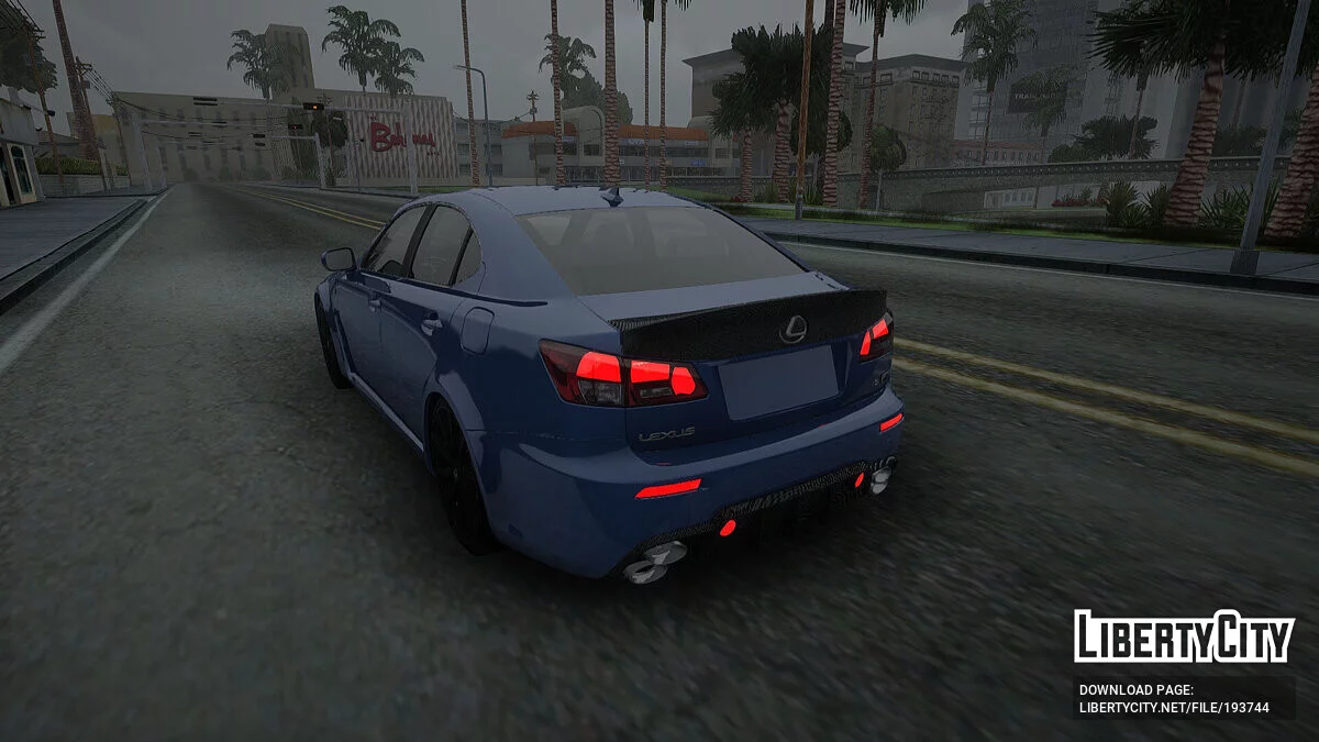 Lexus IS F 2013 / GTA San Andreas