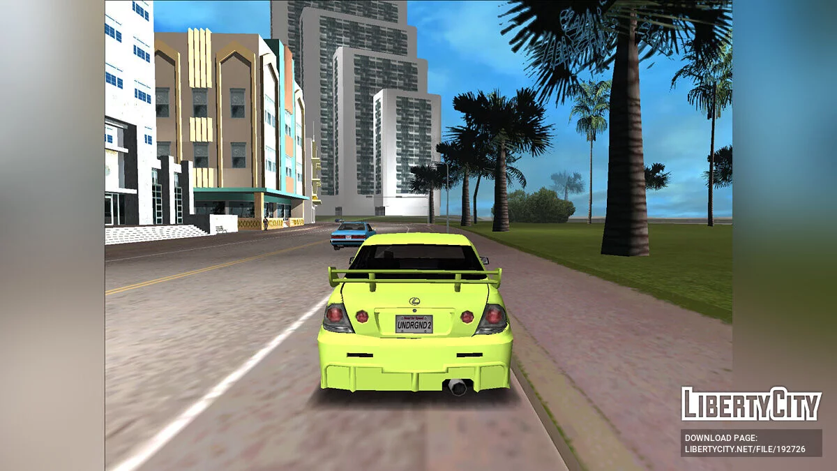 Lexus IS300 aus NFS Underground 2 / GTA San Andreas