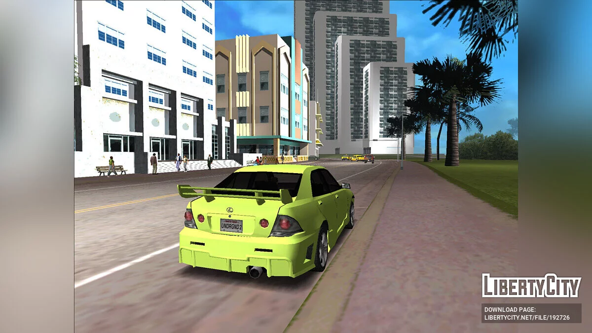Lexus IS300 aus NFS Underground 2 / GTA San Andreas