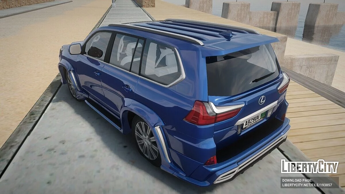 Lexus LX570 / GTA San Andreas