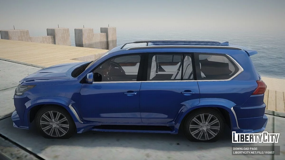 Lexus LX570 / GTA San Andreas