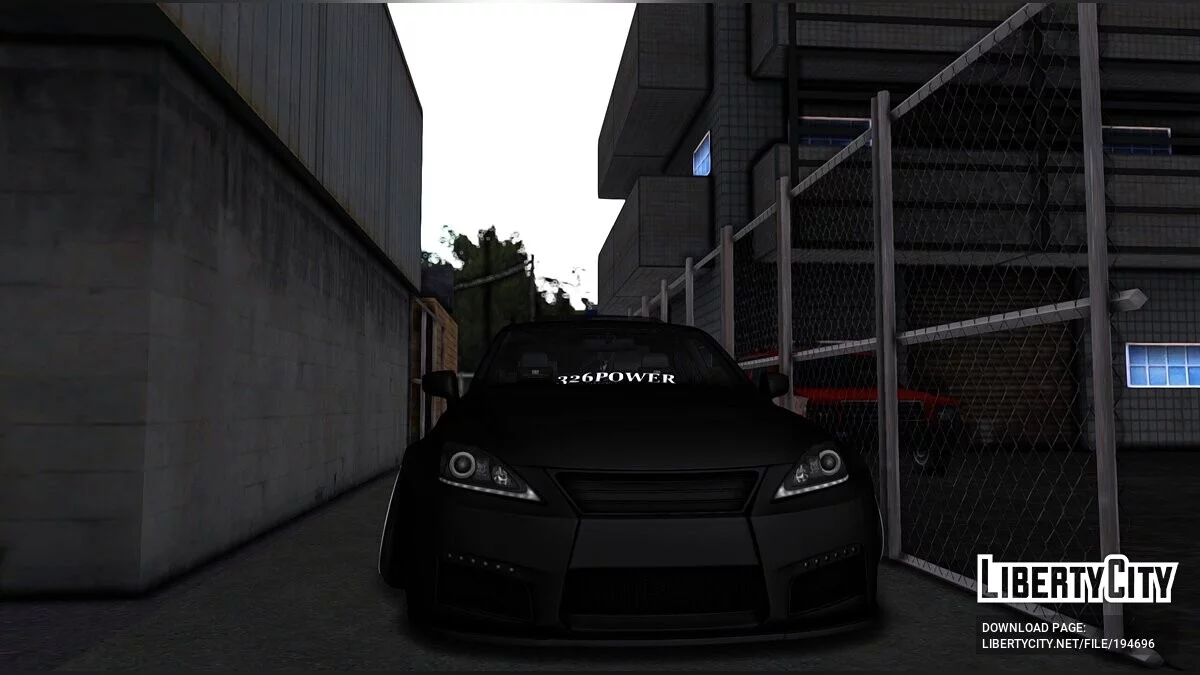 Lexus IS F 2009 / GTA San Andreas