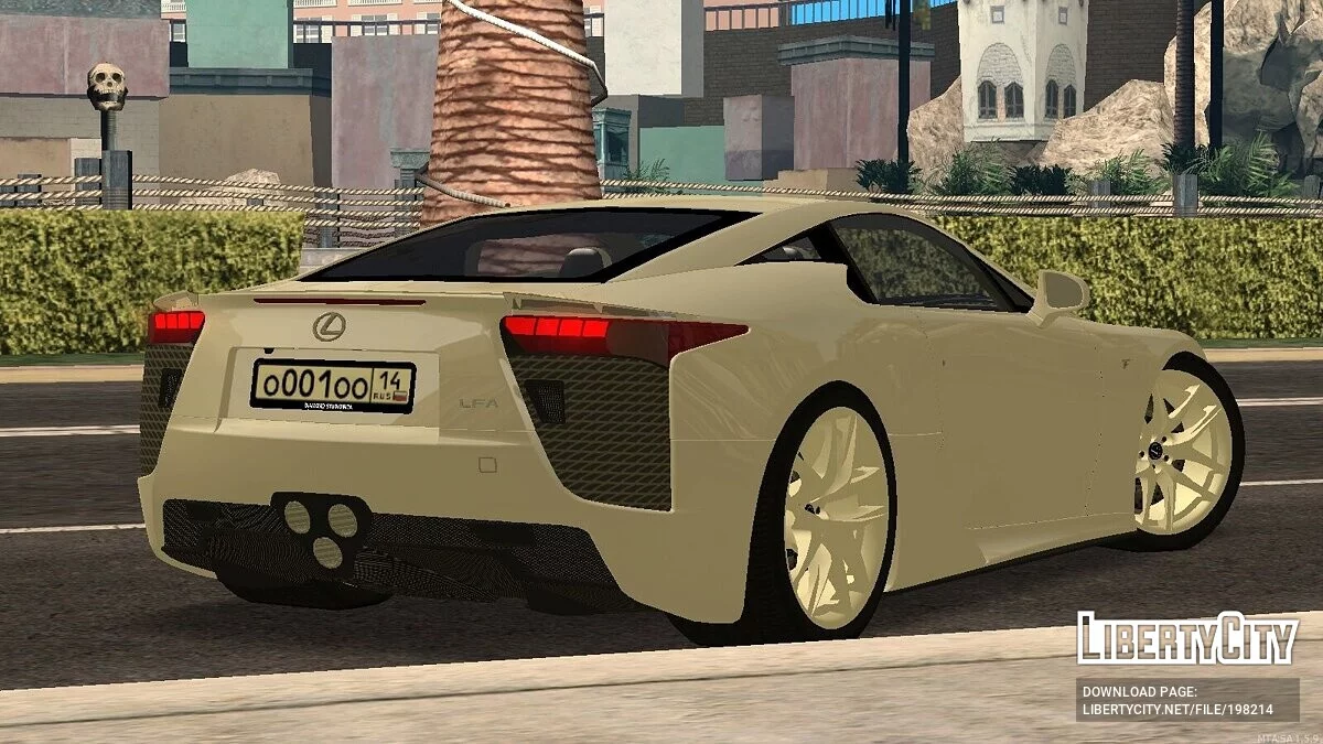 Lexus LFA + CCD / GTA San Andreas