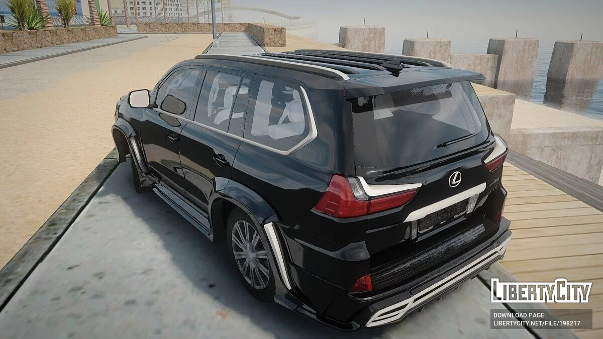Lexus LX 570 / GTA San Andreas