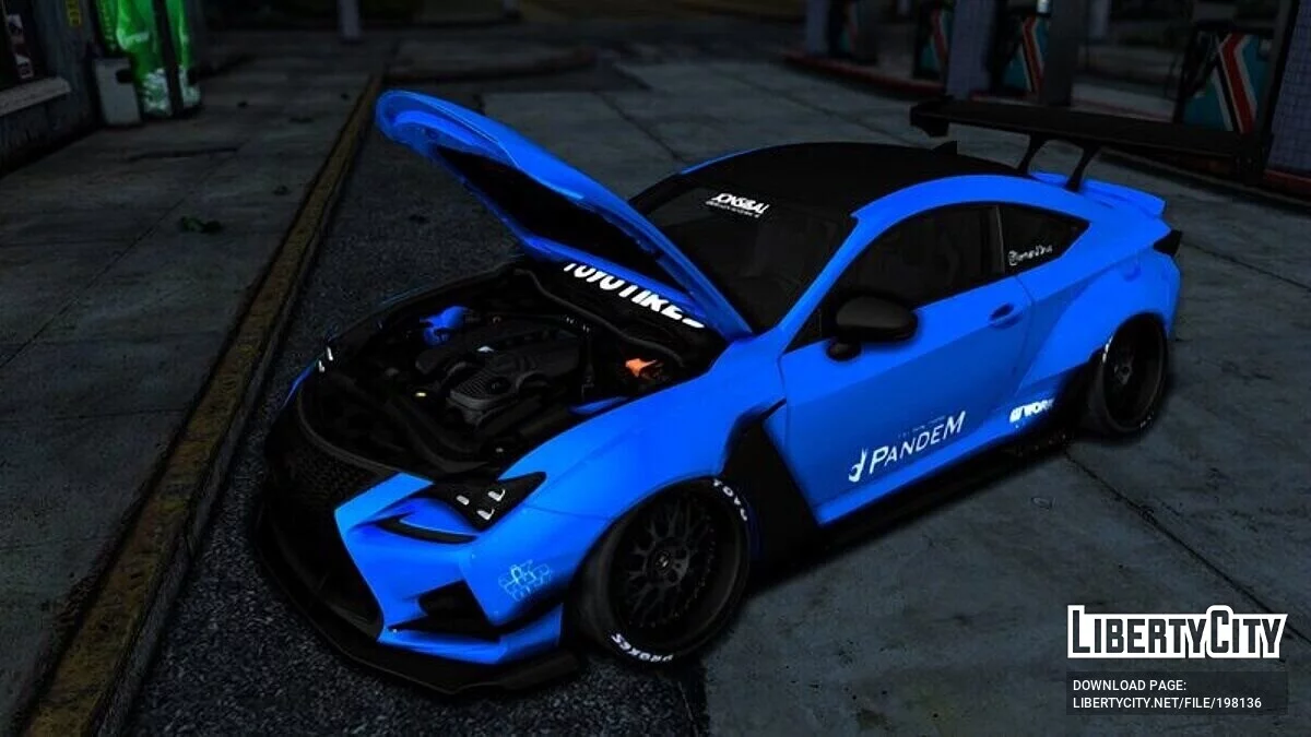 Lexus RC F / GTA San Andreas