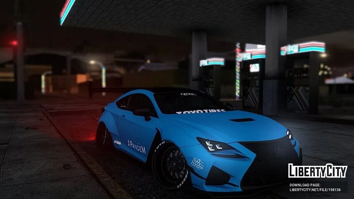 Lexus RC F / GTA San Andreas