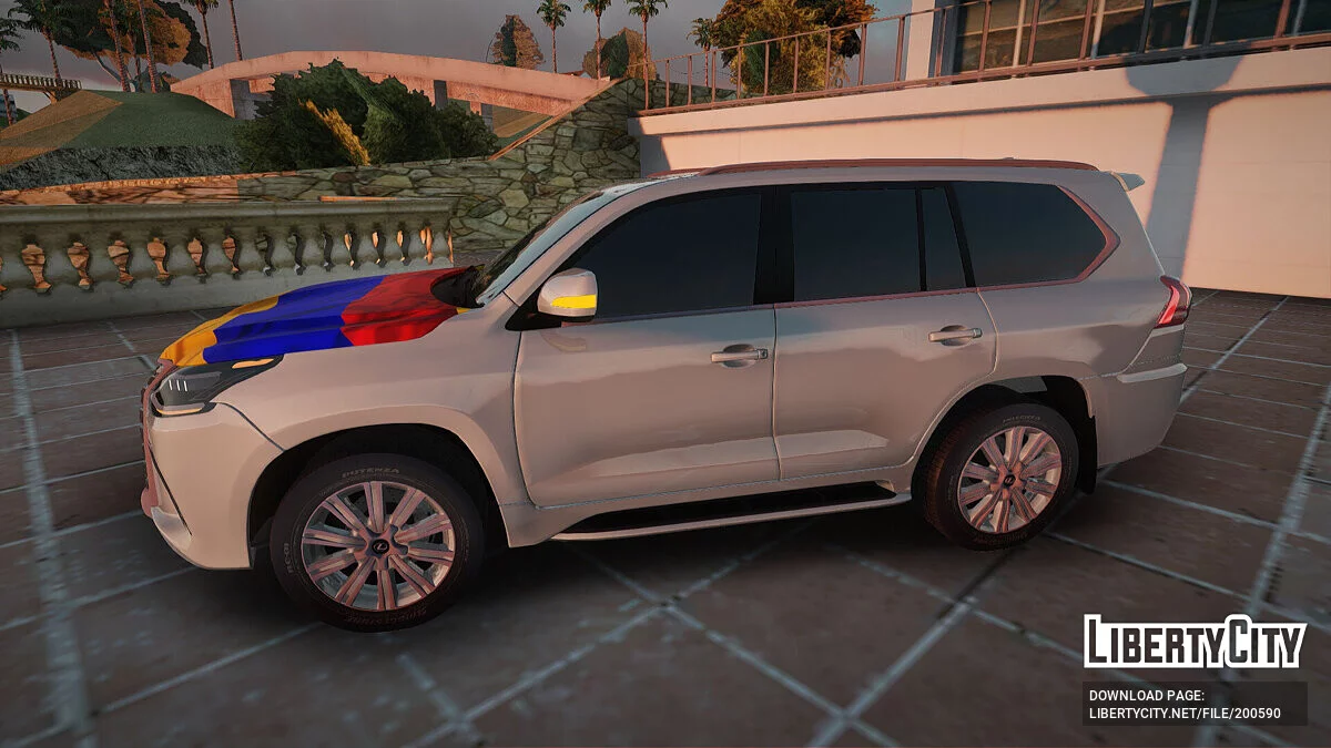Lexus LX570 2016 Armenian / GTA San Andreas