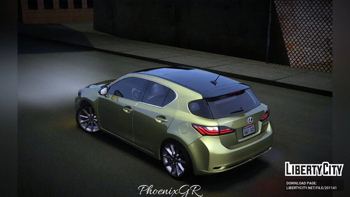 Lexus CT200H / GTA San Andreas