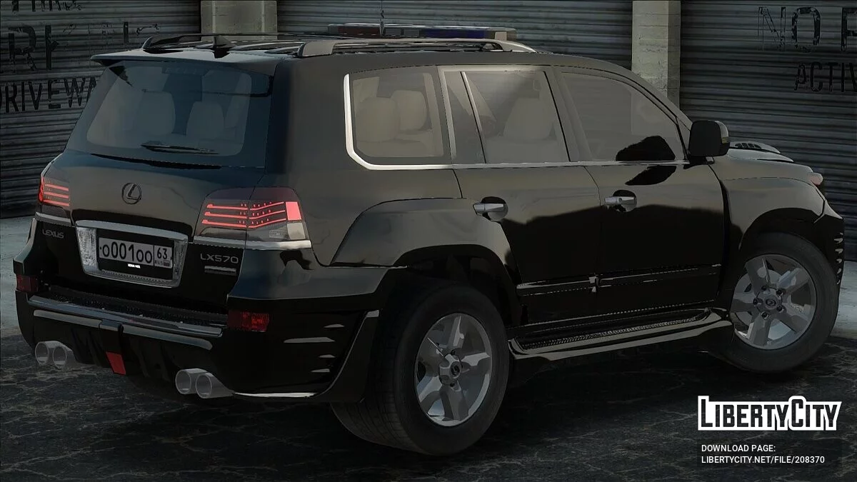 Lexus LX570 Invader / GTA San Andreas
