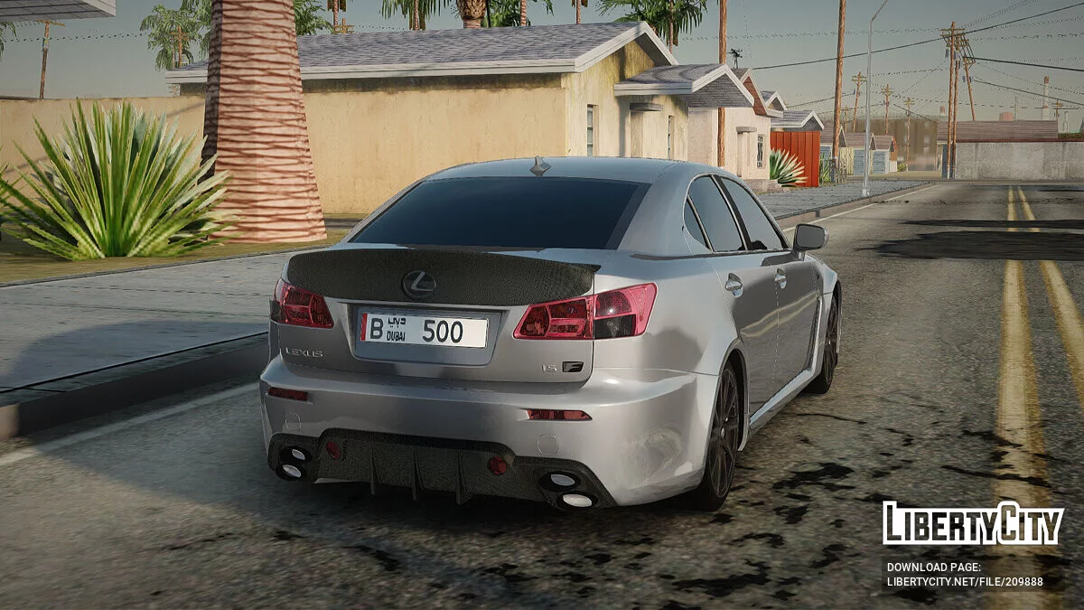 Lexus IS F / GTA San Andreas